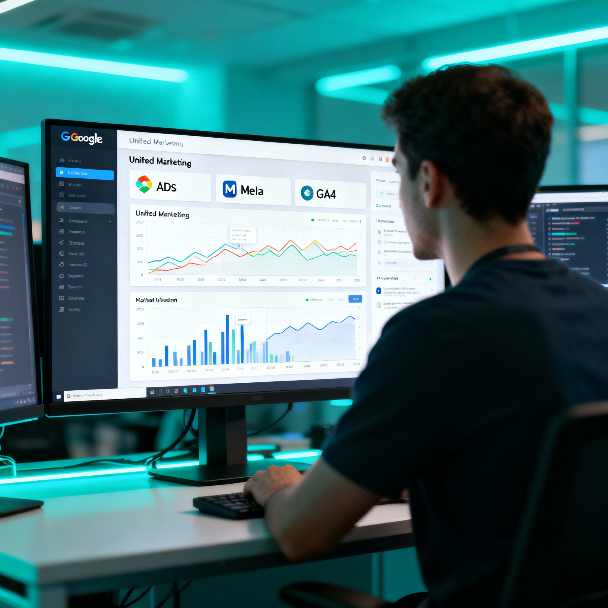 Unified marketing dashboard across channels